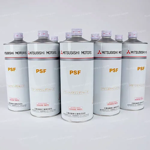 Жидкость гидроусилителя Mitsubishi PSF, для ГУР (красный), (Япония), (1л)_8