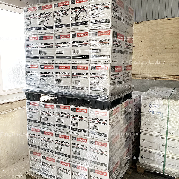 Трансмиссионное масло Ford Motorcraft ATF Mercon V, для АКПП / ГУР (красный), (США), (4,73л)