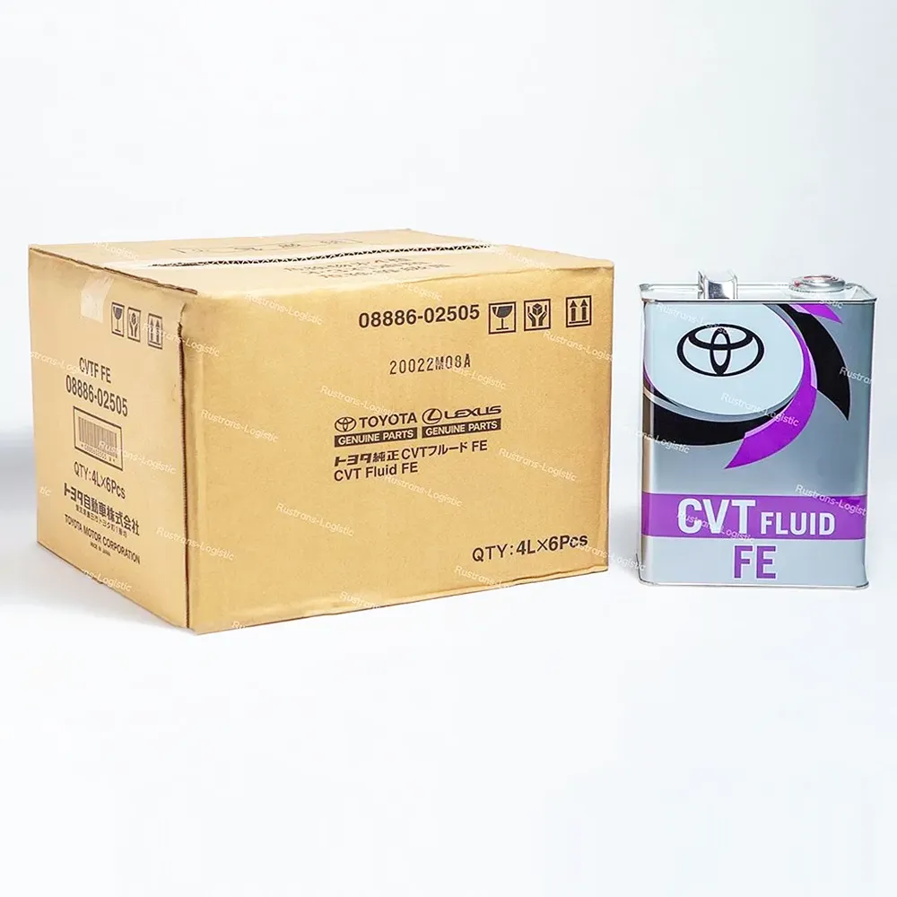 Трансмиссионное масло Toyota CVTF FE, для вариаторов, (Япония), (4л)