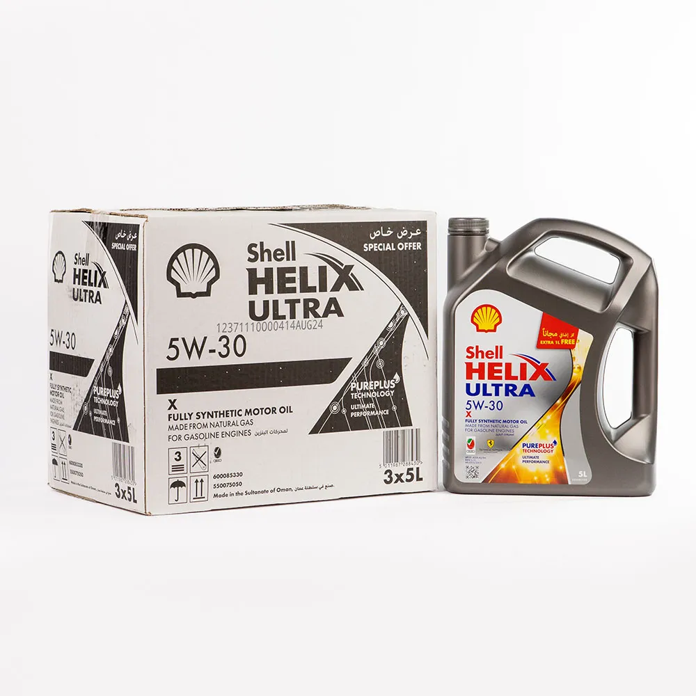 Моторное масло Shell Helix Ultra X SP 5W-30 (A3/B4), BMW LL-01, MB 229.5/226.5, (Оман), (5л)