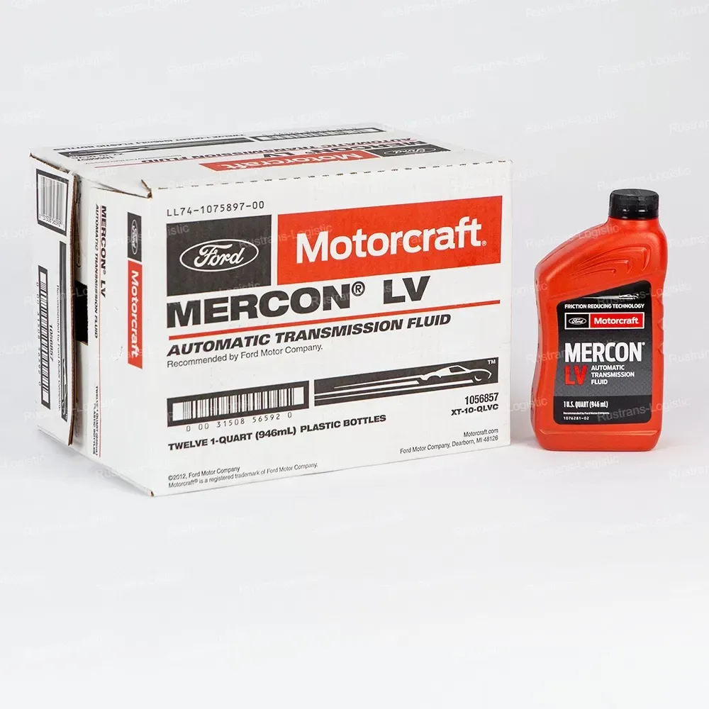 Трансмиссионное масло Ford Motorcraft ATF Mercon LV, для АКПП / ГУР (красный), (США), (0,946л.)